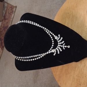 Jewelry -Set of two rhinestone necklaces